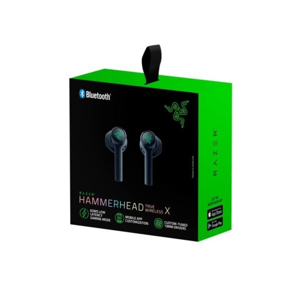 Openbox Razer Hammerhead Bluetooth Truly Wireless in Ear Earbuds with Mic(Black) - Image 9