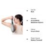 beatXP Stream Pro Cordless Full Body Massager Machine for Pain Relief with 4 Attachments - Image 9