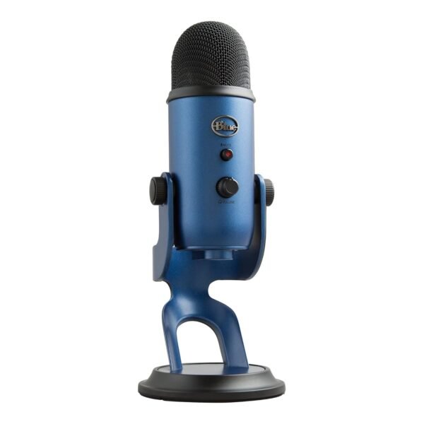Openbox Blue Yeti USB Microphone for Recording, Streaming, Gaming, Podcasting on PC and Mac, Condenser Mic for Laptop or Computer with Blue VO!CE Effects, Adjustable Stand, Plug and Play (Random Color) - Image 2