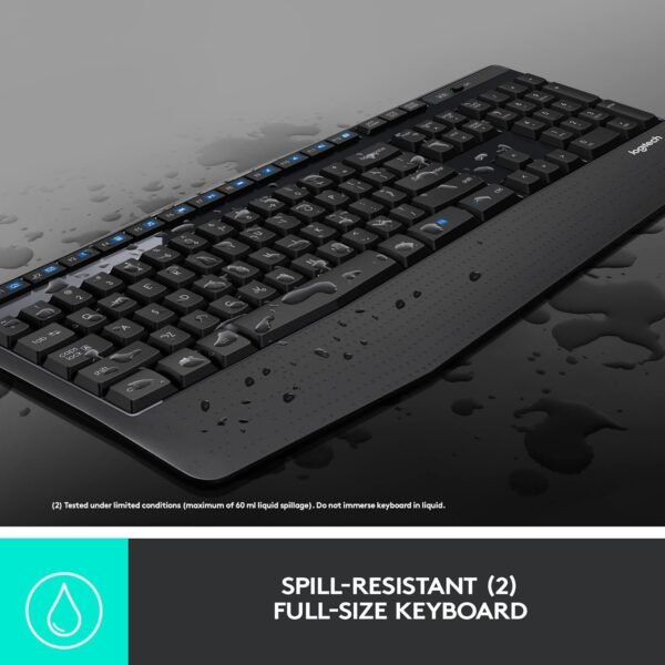 Openbox Logitech MK345 Wireless Keyboard and Mouse Set (Black) - Image 6